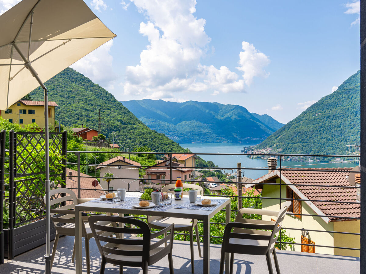 Apt Lakeview Terrace, vue panoramique lac à Nesso - Photo 2