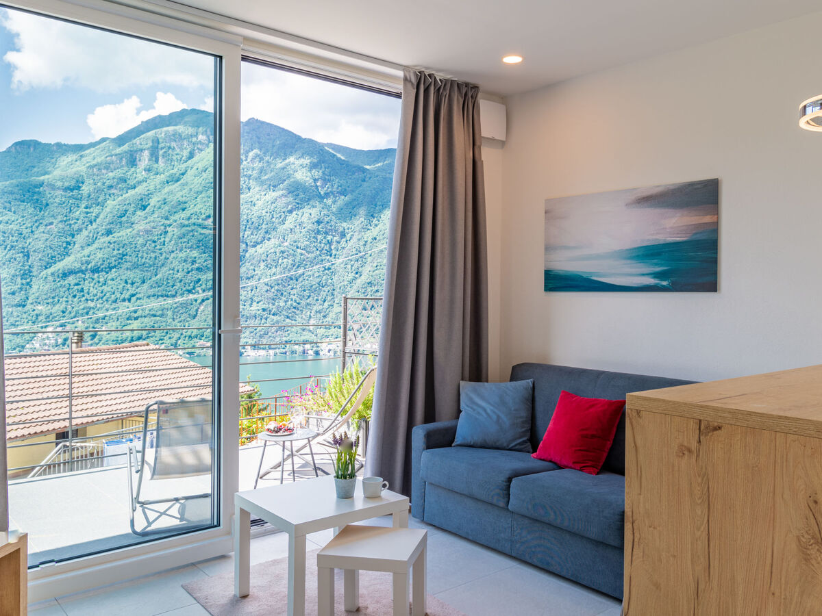 Apt Lakeview Terrace, vue panoramique lac à Nesso - Photo 3