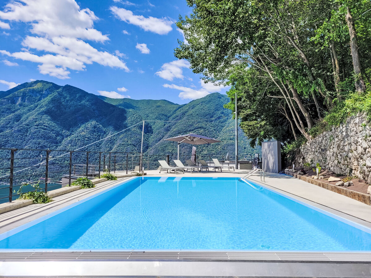 Apt Lakeview Terrace, vue panoramique lac à Nesso - Photo 26