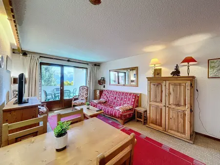 Studio 32 m² à Combloux avec vue Mont Blanc et parking : photo 6