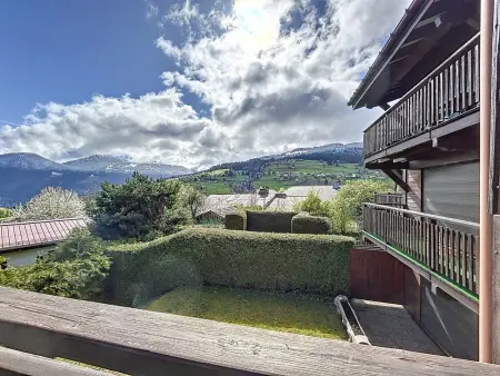 Studio 32 m² à Combloux avec vue Mont Blanc et parking : photo 8