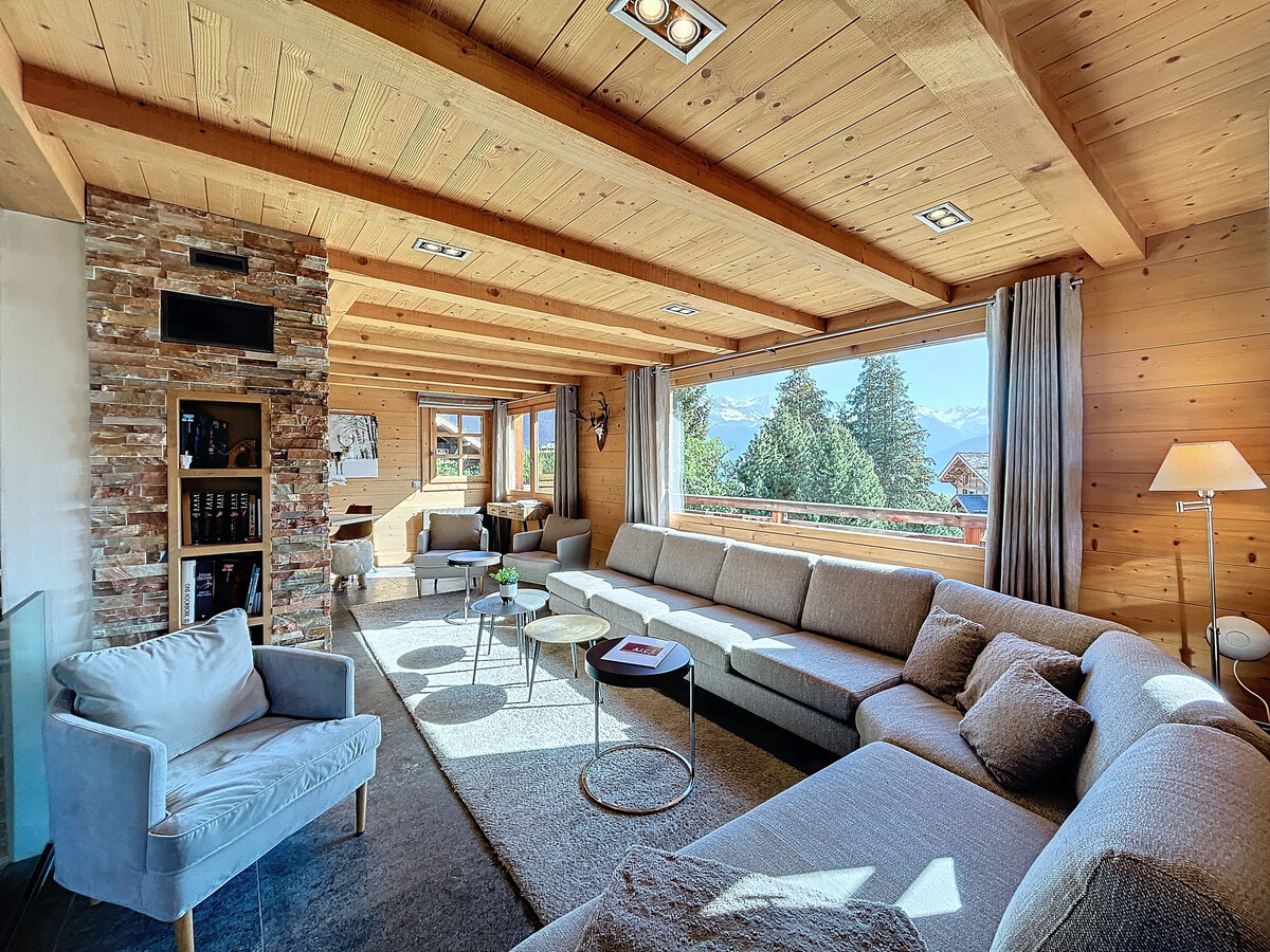 Chalet 180 m² Combloux, 8 pers., terrasse vue Mont-Blanc - Photo 3