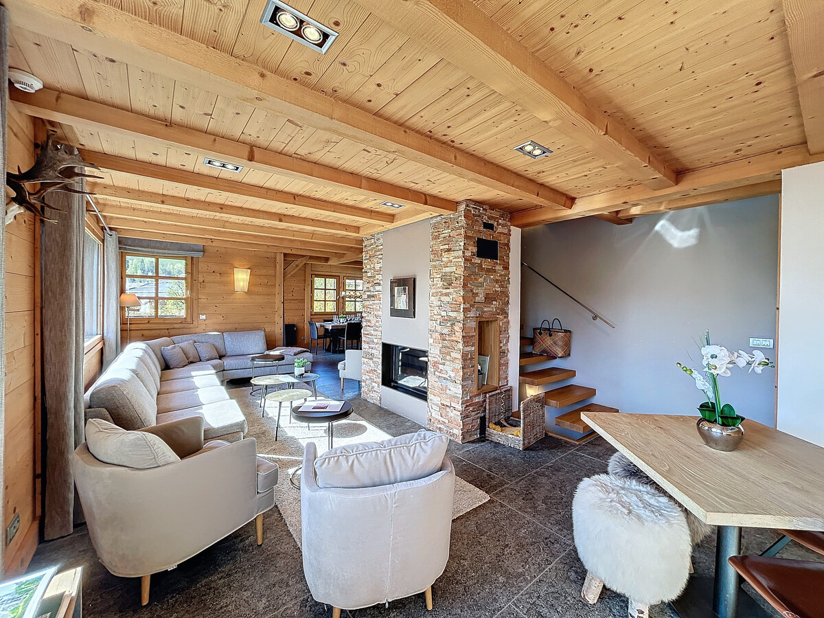 Chalet 180 m² Combloux, 8 pers., terrasse vue Mont-Blanc - Photo 4