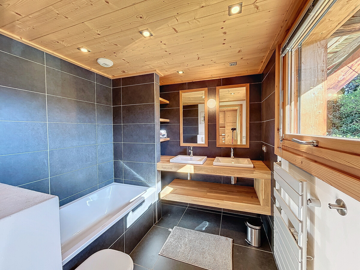 Chalet 180 m² Combloux, 8 pers., terrasse vue Mont-Blanc - Photo 12