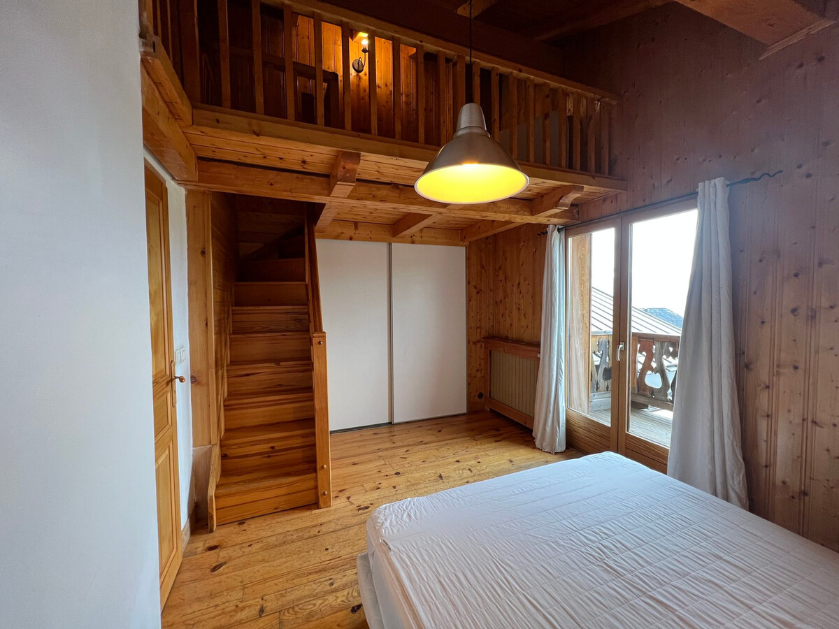 Duplex montagnard 6 pers, poêle à bois et vue panoramique - Photo 9
