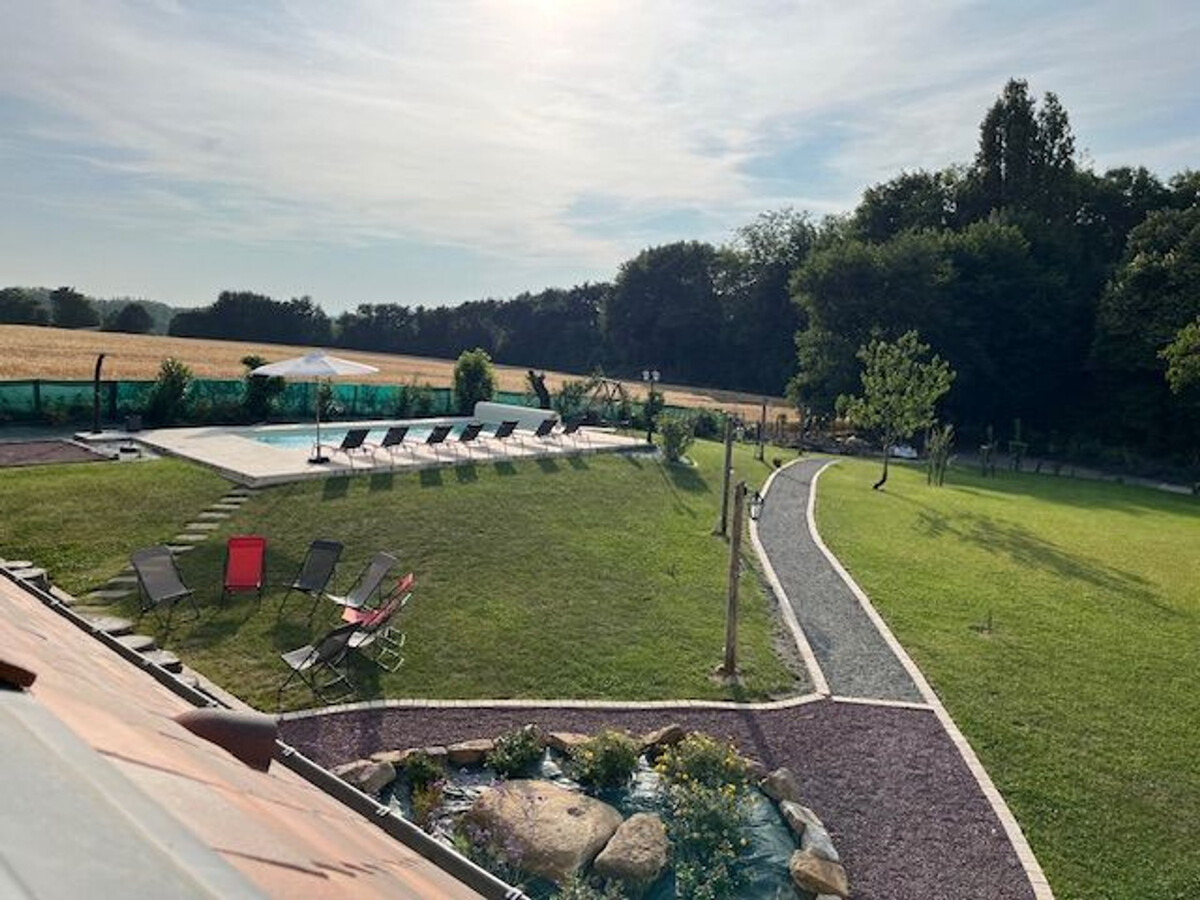 Les Pommiers de Tante Adélie – Gîte 6 chambres piscine spa - Photo 12