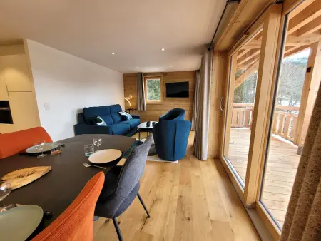 Appartement moderne 46,80 m² terrasse Sud-Ouest aux Gets : photo 4