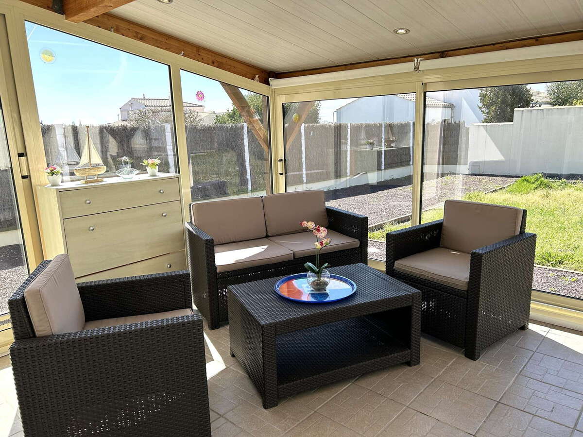 Maison plain-pied 6 pers., jardin clos, véranda au Fenouiller - Photo 16