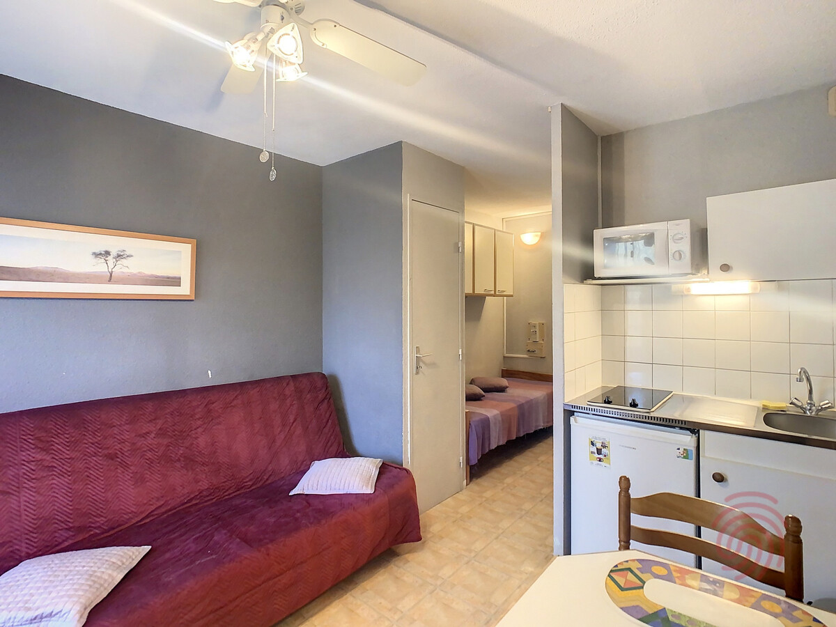 Studio 17 m² balcon vue ruisseau à Lamalou-les-Bains - Photo 5