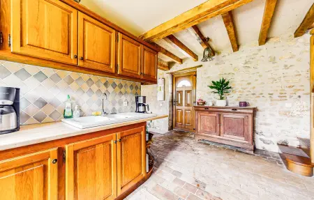 Maison de campagne Lainsecq, 8 personnes, jardin 600 m² : photo 14