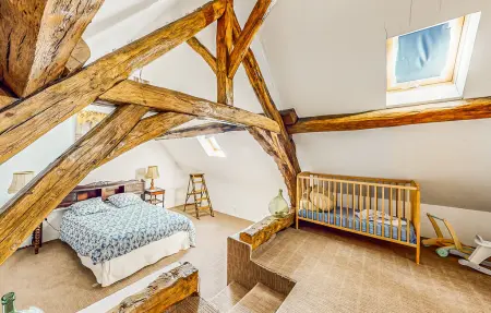 Maison de campagne Lainsecq, 8 personnes, jardin 600 m² : photo 24