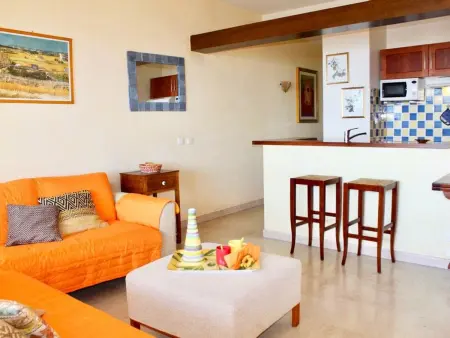 Location appartement à Villeneuve Loubet, Splendide T2 avec terrasse et garage, à 3 min de la plage, 4 couchages