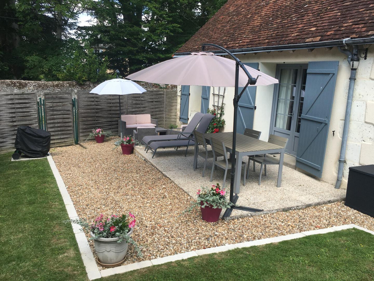 Longère de plain-pied à Pouillé, jardin clos et animaux acceptés - Photo 15
