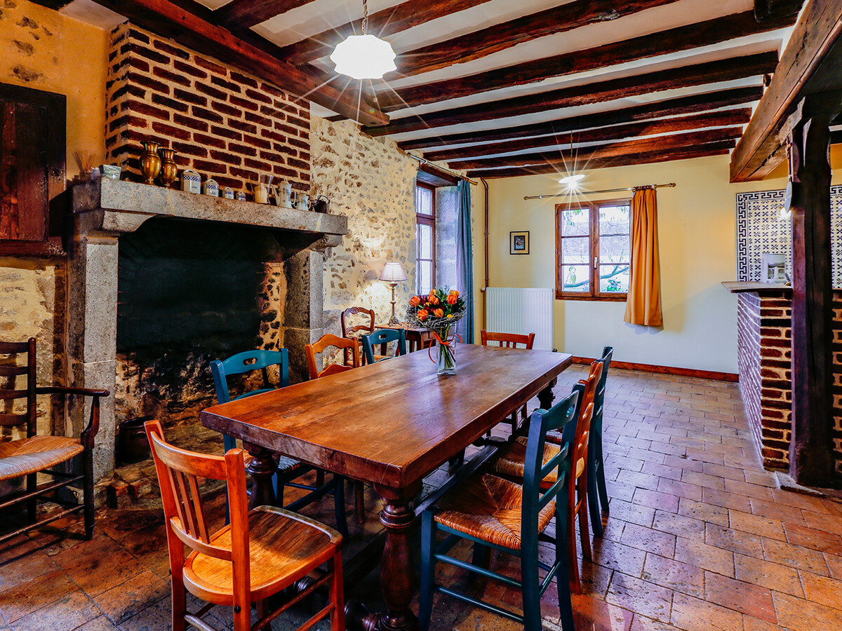 Gîte restauré 8 pers. à Crucheray, jardin et cheminée - Photo 7