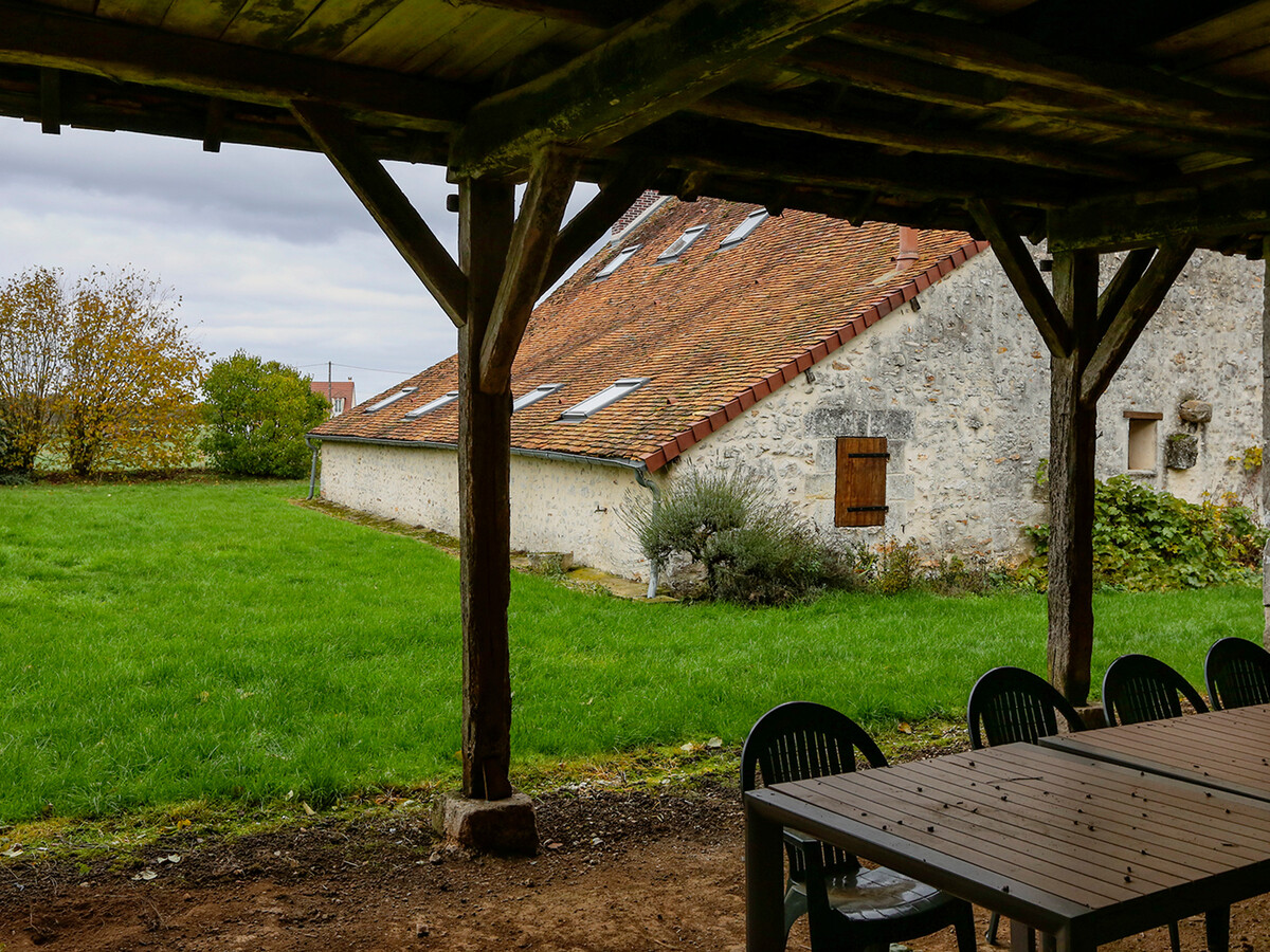 Gîte restauré 8 pers. à Crucheray, jardin et cheminée - Photo 23