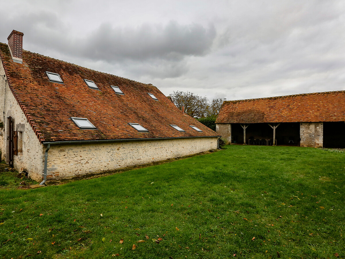 Gîte restauré 8 pers. à Crucheray, jardin et cheminée - Photo 25