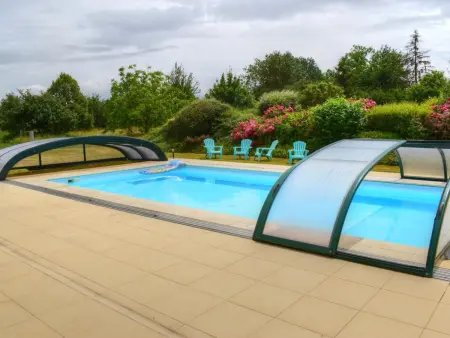 Gîte 4 personnes avec piscine chauffée à Danzé : photo 16