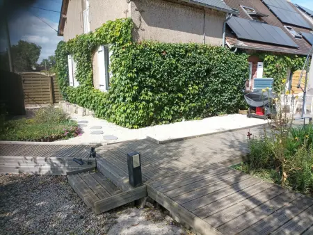 Gîte climatisé 2 pers. jardin 1 hectare, cheminée : photo 3