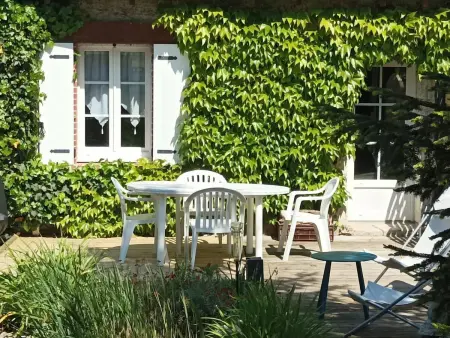 Gîte climatisé 2 pers. jardin 1 hectare, cheminée : photo 14