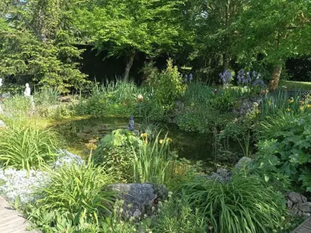 Gîte climatisé 2 pers. jardin 1 hectare, cheminée : photo 20