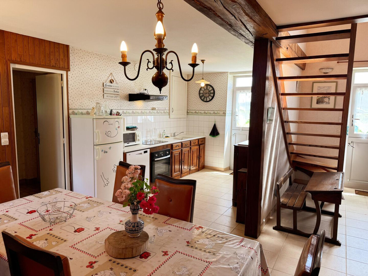 Gîte 6 pers. avec jardin et poêle à bois à Couddes - Photo 9