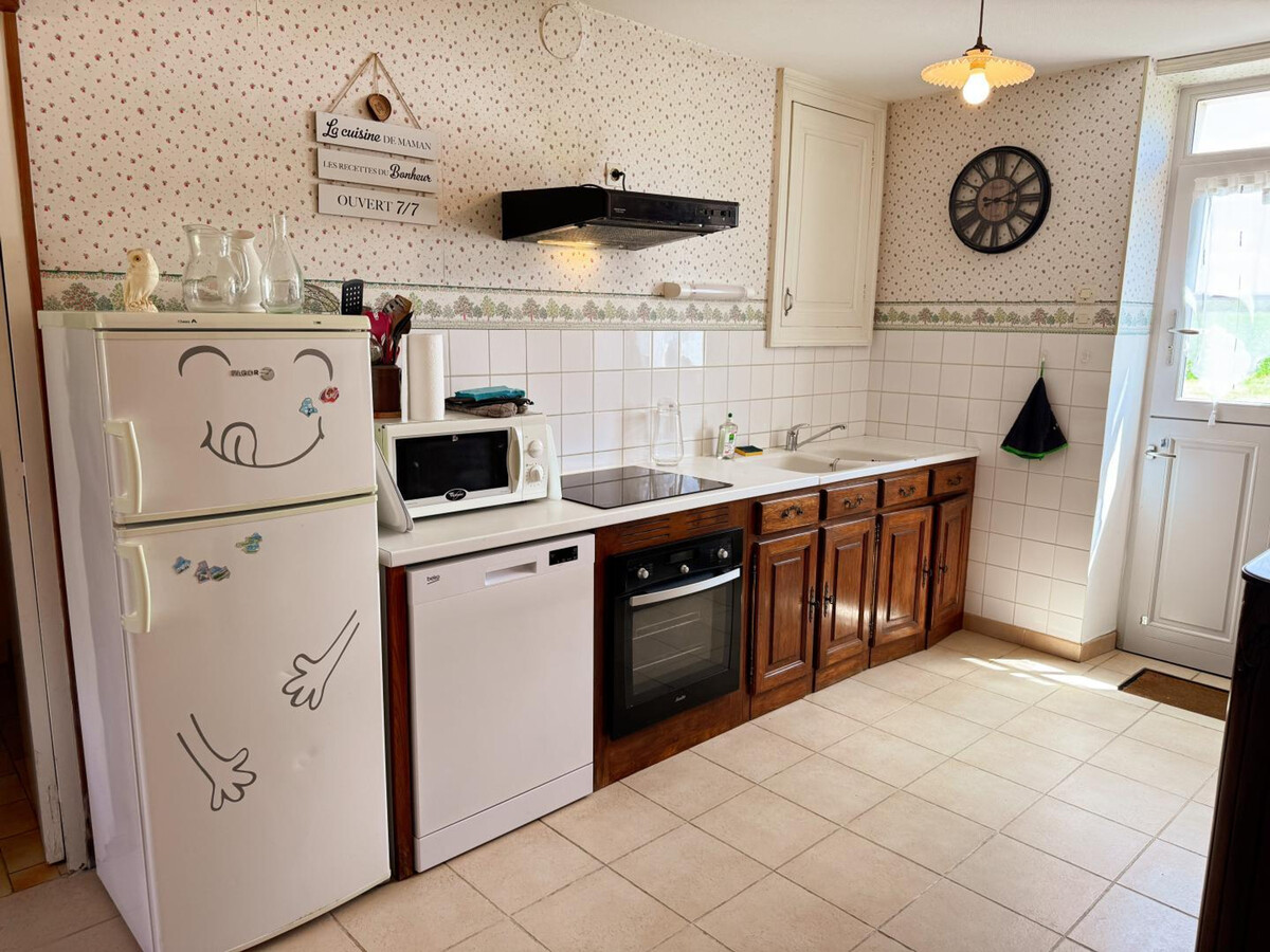 Gîte 6 pers. avec jardin et poêle à bois à Couddes - Photo 10