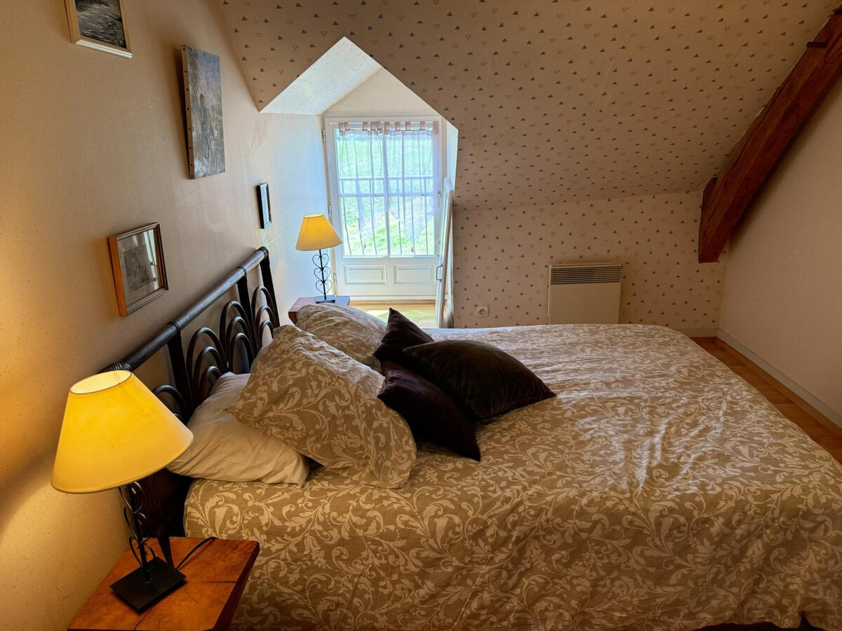 Gîte 6 pers. avec jardin et poêle à bois à Couddes - Photo 15