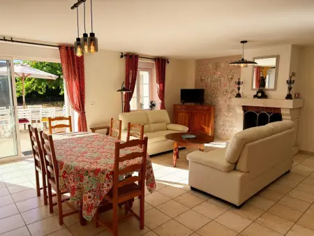 Gîte 7 pers. piscine chauffée couverte, près châteaux Loire : photo 4