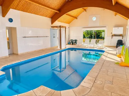 Gîte 7 pers. piscine chauffée couverte, près châteaux Loire : photo 20