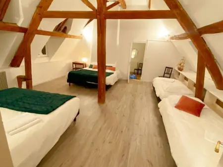 Gîte 15 pers. avec piscine chauffée à Thoré-la-Rochette : photo 19