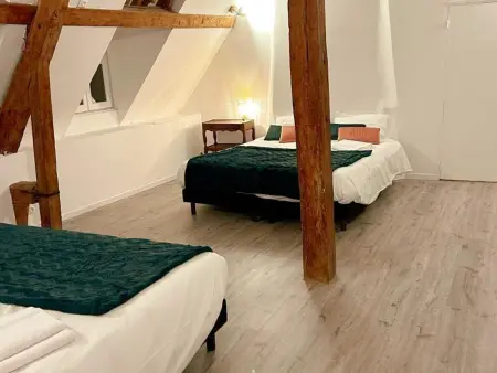 Gîte 15 pers. avec piscine chauffée à Thoré-la-Rochette : photo 22