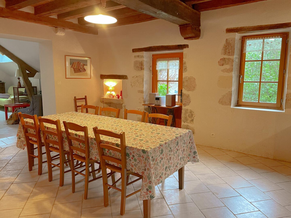Gîte 8 personnes à Molineuf avec jardin 320m² et jeux enfants - Photo 10