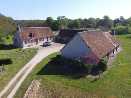 Gîte 8 pers. en ancien corps de ferme, près Chambord : photo 2