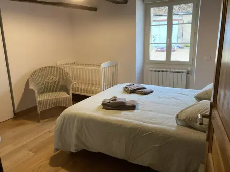 Gîte de 10 personnes à la ferme avec animaux et cheminée : photo 10