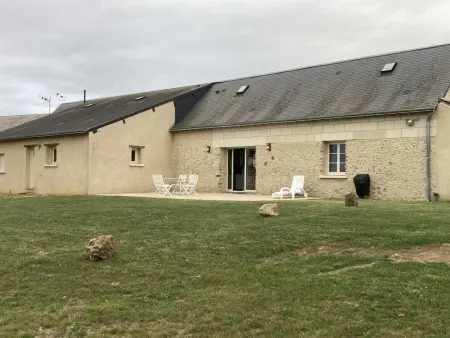 Gîte de 10 personnes à la ferme avec animaux et cheminée : photo 16